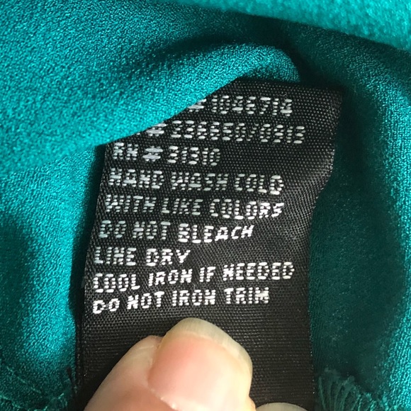 A. Beyer Studded Collar Blouse Size XL K40 - Picture 5 of 7